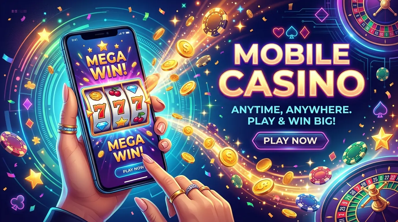 Lion casino på mobilen